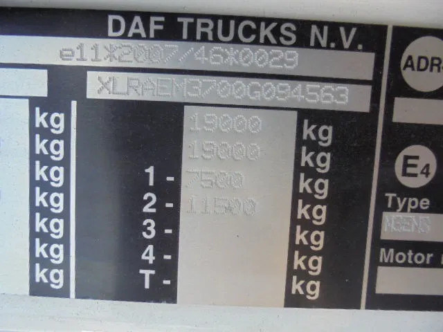 DAF CF 250 FA LOW KM NL TRUCK on lease DAF CF 250 FA LOW KM NL TRUCK: picture 17
