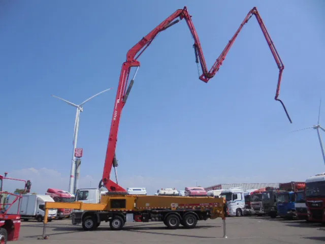 Mercedes-Benz Actros 4144 8X4 SANY 56M BETONPOMP - Concrete pump truck: picture 1 Mercedes-Benz Actros 4144 8X4 SANY 56M BETONPOMP - Concrete pump truck: picture 1