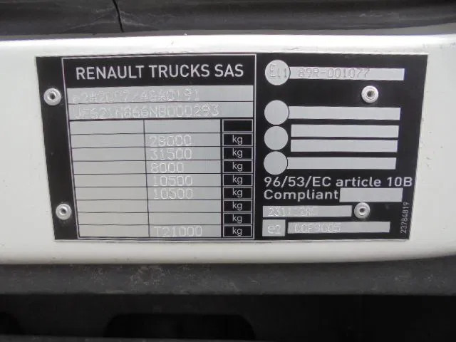 Renault 320 6X4 + FASSI F245 DEMO UNUSED on lease Renault 320 6X4 + FASSI F245 DEMO UNUSED: picture 18