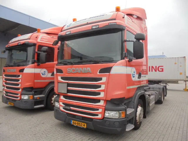 Box truck Scania R410 RETARDER NL TRUCK APK 06-2026: picture 1