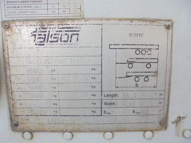 Refrigerator semi-trailer Talson KOELOPLEGGER + ROLLEBAAN: picture 10 Refrigerator semi-trailer Talson KOELOPLEGGER + ROLLEBAAN: picture 10