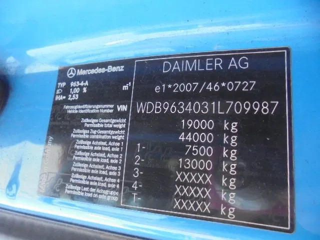 Mercedes-Benz Actros 1842 LS EUR 6 on lease Mercedes-Benz Actros 1842 LS EUR 6: picture 15