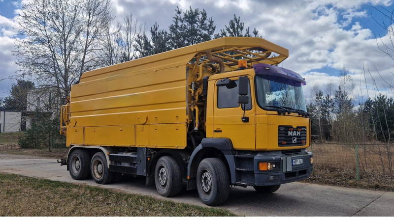 MAN 35.464 channel cleaner, 8x4 full spring, manual - Vacuum truck: picture 2 MAN 35.464 channel cleaner, 8x4 full spring, manual - Vacuum truck: picture 2