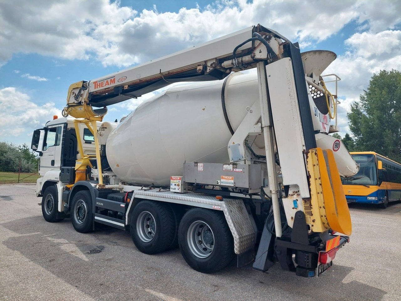 MAN TGS 32.420 BB Stetter AM 8 FHCBL + Theam T3D16 - Concrete mixer truck: picture 3 MAN TGS 32.420 BB Stetter AM 8 FHCBL + Theam T3D16 - Concrete mixer truck: picture 3