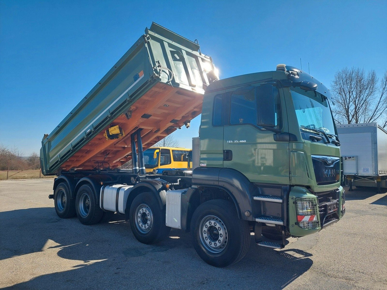 MAN TGS 35.460 BB Meiller Bordmatik 8x4 - Tipper: picture 2 MAN TGS 35.460 BB Meiller Bordmatik 8x4 - Tipper: picture 2