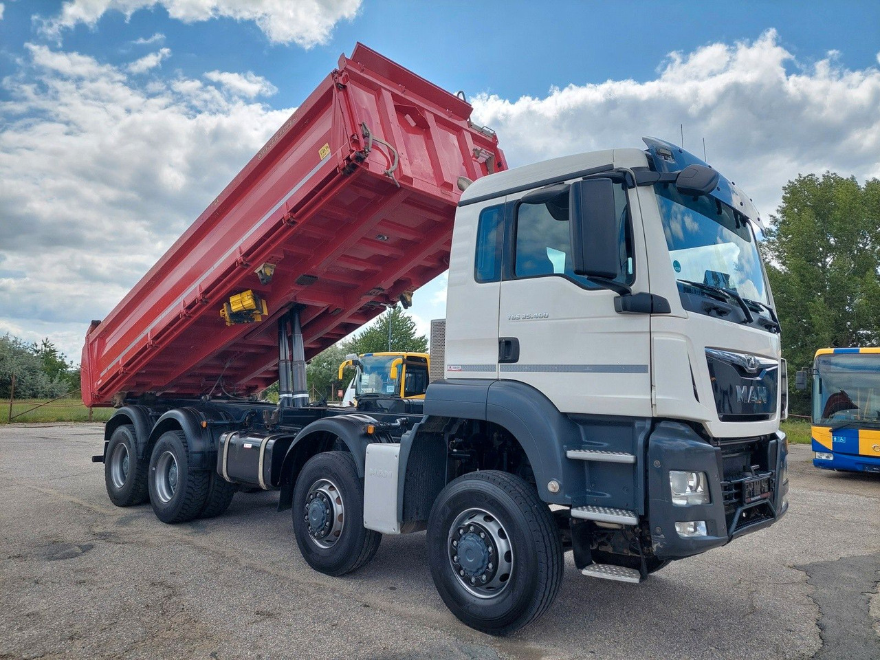 MAN TGS 35.460 BB Meiller Bordmatik 8x6 - Tipper: picture 2 MAN TGS 35.460 BB Meiller Bordmatik 8x6 - Tipper: picture 2