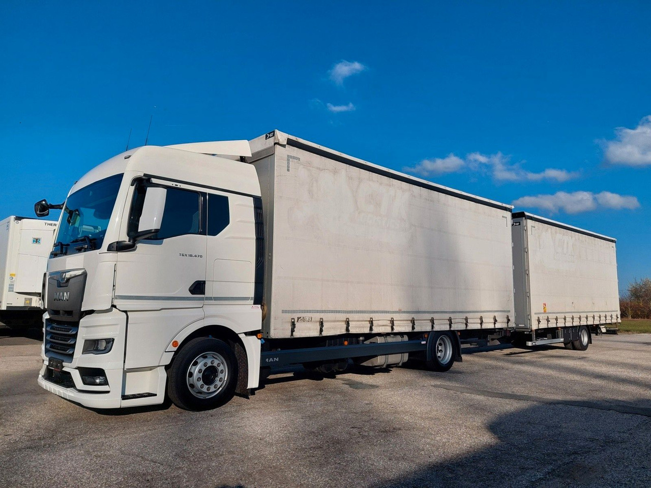 MAN TGX 18.470 LL + Gniotpol G-4080 120 m3 Durchbar - Curtainsider truck: picture 1 MAN TGX 18.470 LL + Gniotpol G-4080 120 m3 Durchbar - Curtainsider truck: picture 1