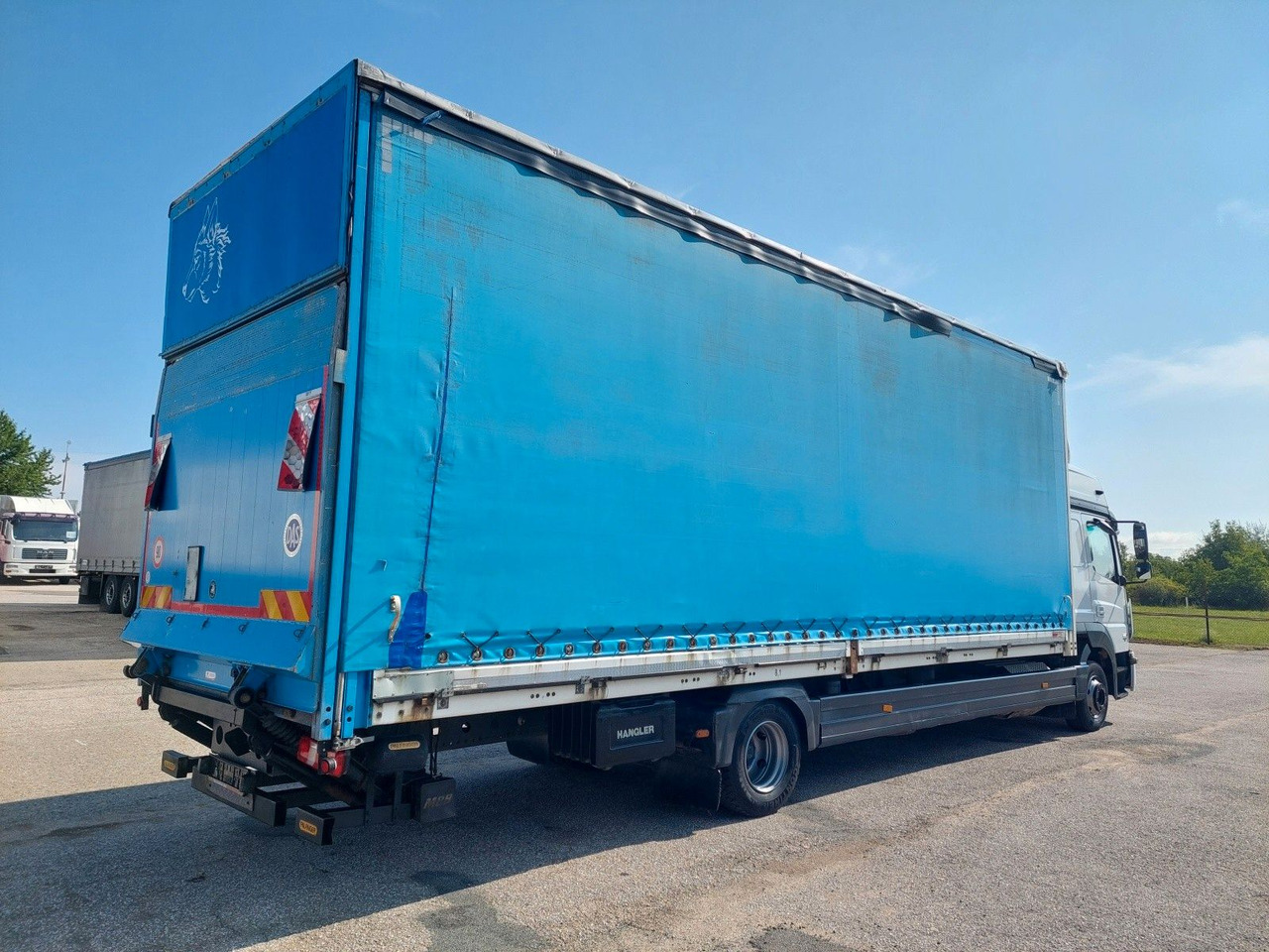 Mercedes-Benz Atego 1223 L/NR 20 20 Paletten - Curtainsider truck: picture 4 Mercedes-Benz Atego 1223 L/NR 20 20 Paletten - Curtainsider truck: picture 4