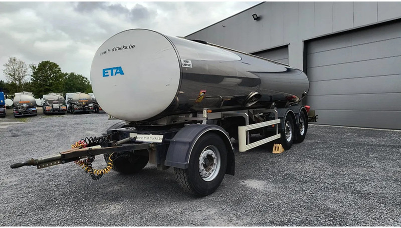 ETA 17500 L INSULATED INOX TANK - 1 COMP - Tank trailer: picture 1 ETA 17500 L INSULATED INOX TANK - 1 COMP - Tank trailer: picture 1