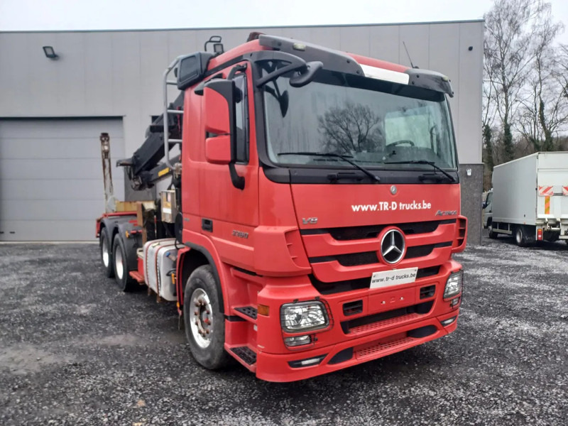 Mercedes-Benz Actros 3360 V8 avec GRUE HIAB 251S80 - 6X4 - V8 - Timber truck, Crane truck: picture 1 Mercedes-Benz Actros 3360 V8 avec GRUE HIAB 251S80 - 6X4 - V8 - Timber truck, Crane truck: picture 1