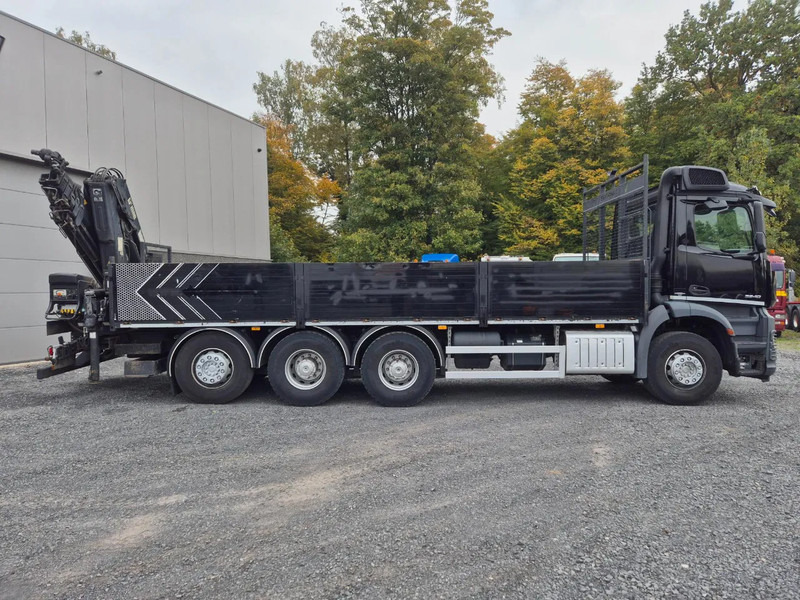 Mercedes-Benz Arocs 3240 8X4 - HIAB 166E-5 HIPRO WITH REMOTE CONTROL - ROTATOR - Dropside/ Flatbed truck, Crane truck: picture 4 Mercedes-Benz Arocs 3240 8X4 - HIAB 166E-5 HIPRO WITH REMOTE CONTROL - ROTATOR - Dropside/ Flatbed truck, Crane truck: picture 4