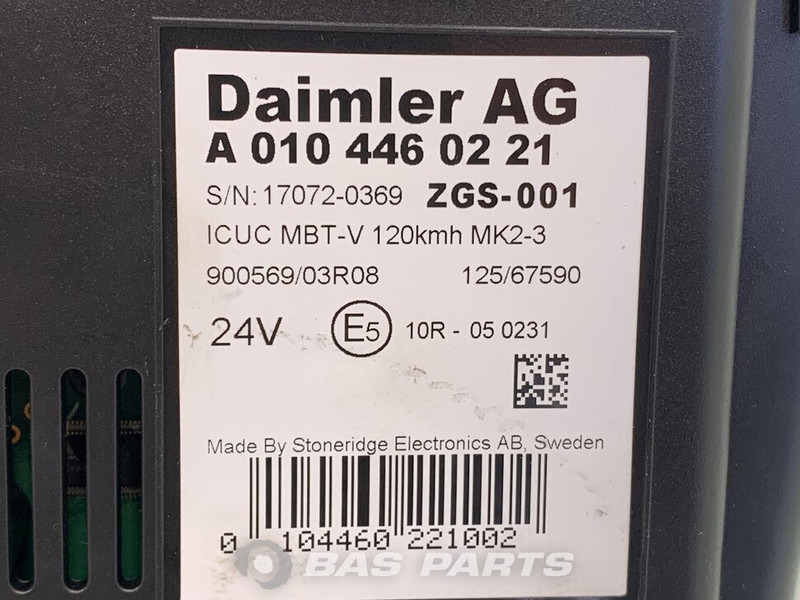 Mercedes-Benz Antos MP4 Instrumentenpaneel Mercedes A 008 446 66 21 - Dashboard for Truck: picture 3 Mercedes-Benz Antos MP4 Instrumentenpaneel Mercedes A 008 446 66 21 - Dashboard for Truck: picture 3