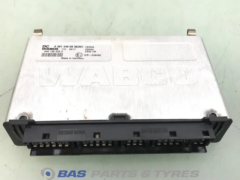 Mercedes-Benz Regeleenheid EBS Mercedes A 001 446 09 36 - ECU for Truck: picture 1 Mercedes-Benz Regeleenheid EBS Mercedes A 001 446 09 36 - ECU for Truck: picture 1