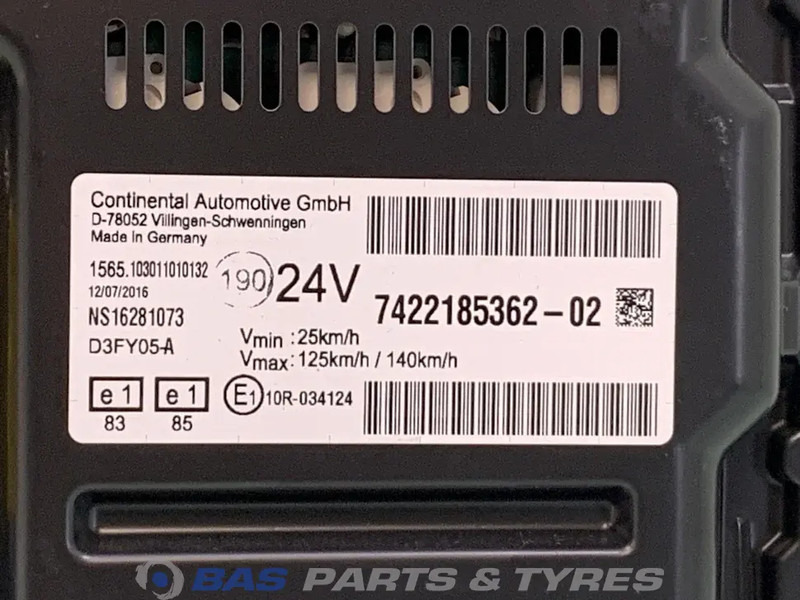 Renault D-Serie Instrumentenpaneel Renault 7421929649 - Dashboard for Truck: picture 3 Renault D-Serie Instrumentenpaneel Renault 7421929649 - Dashboard for Truck: picture 3