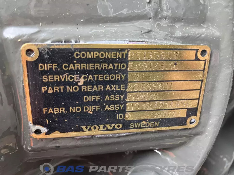 Volvo Differentieel Volvo RSS1356 RSS1356 - Differential gear for Truck: picture 5 Volvo Differentieel Volvo RSS1356 RSS1356 - Differential gear for Truck: picture 5