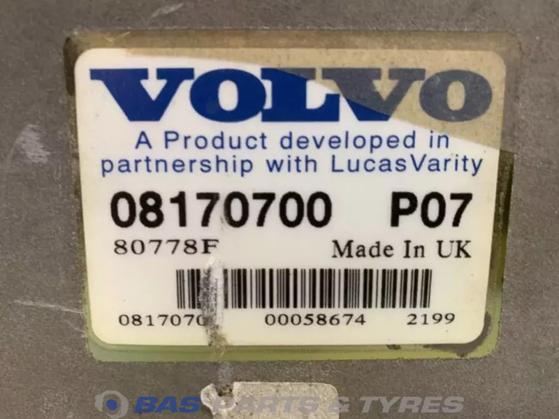 Volvo Motormanagement ECU Volvo 8170700 - ECU for Truck: picture 3 Volvo Motormanagement ECU Volvo 8170700 - ECU for Truck: picture 3