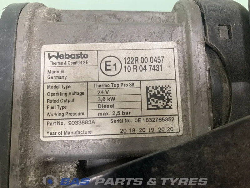 Webasto Standkachel DAF 2020447 - Electrical system for Truck: picture 4 Webasto Standkachel DAF 2020447 - Electrical system for Truck: picture 4