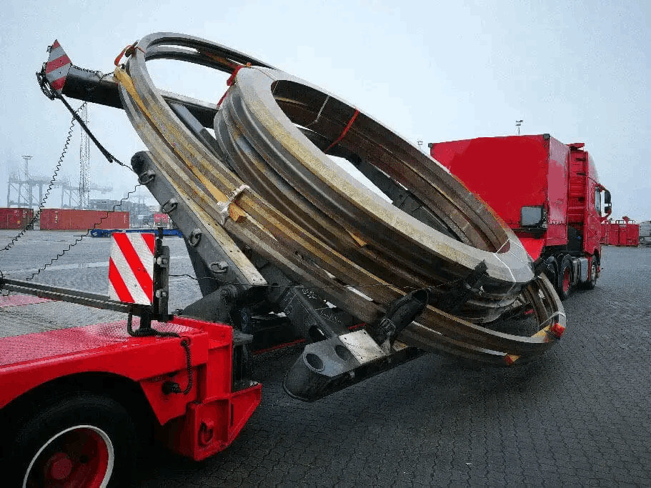 Faymonville STBZ 3 - Flangetrailer - Low loader semi-trailer: picture 4 Faymonville STBZ 3 - Flangetrailer - Low loader semi-trailer: picture 4