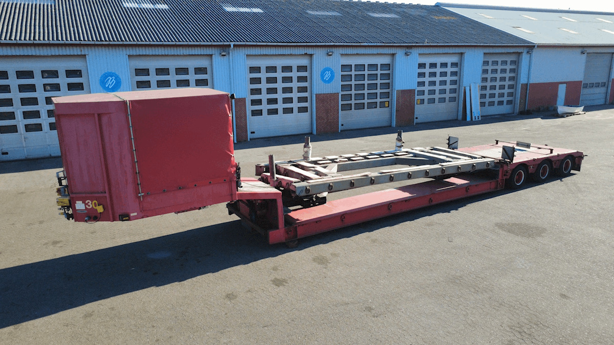 Faymonville STBZ 3 - Flangetrailer - Low loader semi-trailer: picture 1 Faymonville STBZ 3 - Flangetrailer - Low loader semi-trailer: picture 1