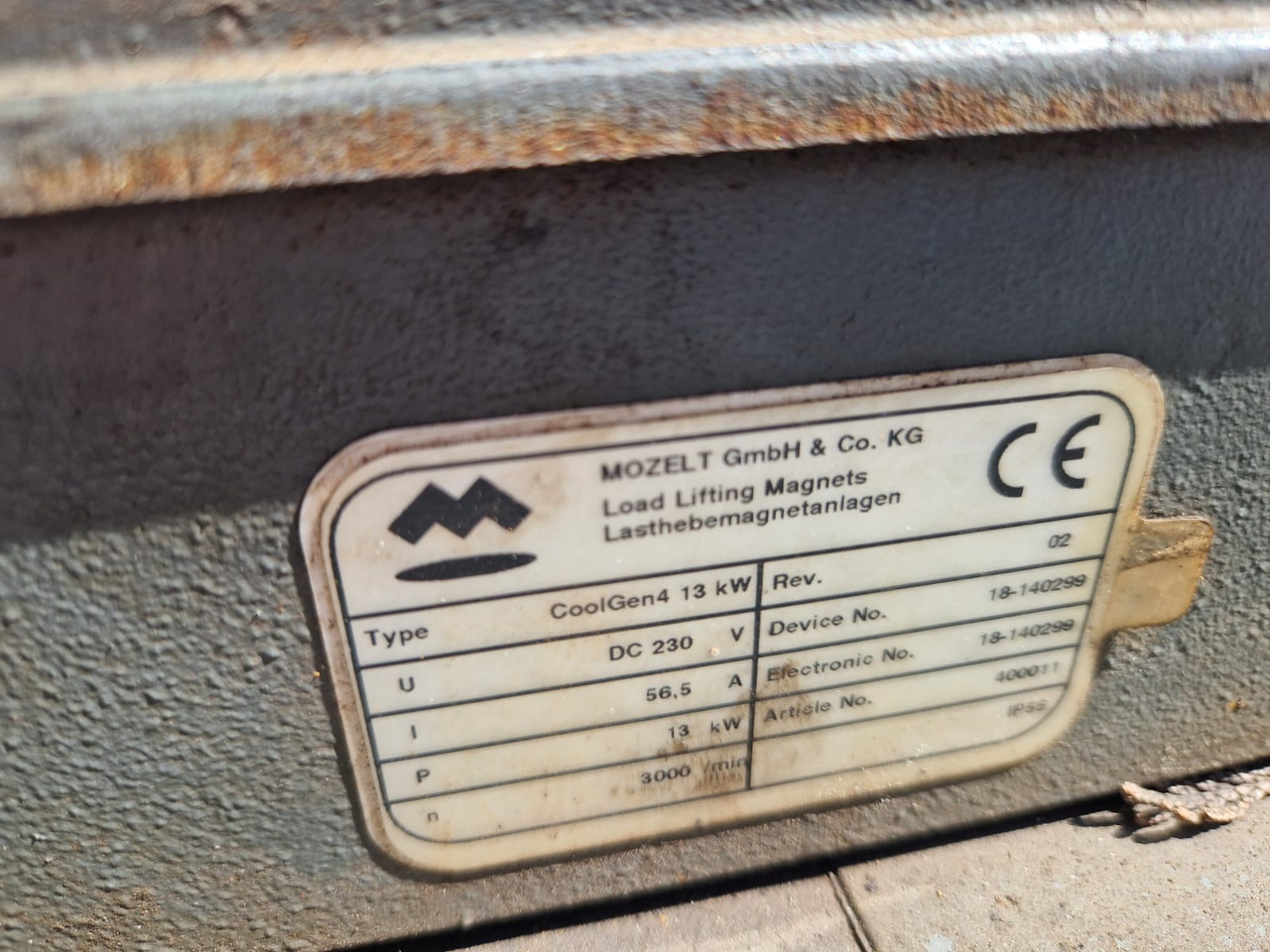 GENERADOR MOZELT - Generator set: picture 4 GENERADOR MOZELT - Generator set: picture 4