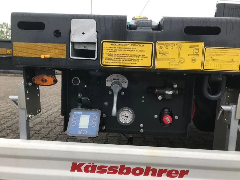 New Dropside/ Flatbed semi-trailer Kässbohrer SPA M 3 / 1N - 18 / 27 Uitschuifbare MEGA oplegger: picture 10