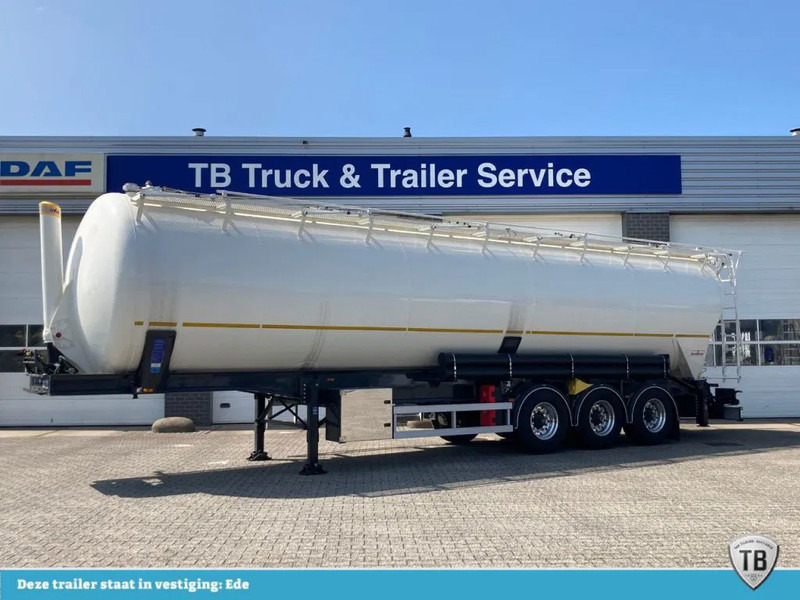 Kässbohrer SSK 50 / 5 - 10 / 24 - 50m3 kiep silo met 1x liftas en Alcoa Dura Bright velgen - Tank semi-trailer: picture 1 Kässbohrer SSK 50 / 5 - 10 / 24 - 50m3 kiep silo met 1x liftas en Alcoa Dura Bright velgen - Tank semi-trailer: picture 1