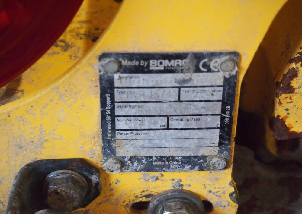 Ubijarka Bomag BVP 18/45 2019 Zagęszczarka Bomag 91 - Vibratory plate: picture 4 Ubijarka Bomag BVP 18/45 2019 Zagęszczarka Bomag 91 - Vibratory plate: picture 4