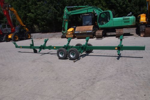 Wózek do kombajnu Claas 4-7m Wózek pod heder zbożowy (tandem) - Combine header trailer: picture 5 Wózek do kombajnu Claas 4-7m Wózek pod heder zbożowy (tandem) - Combine header trailer: picture 5