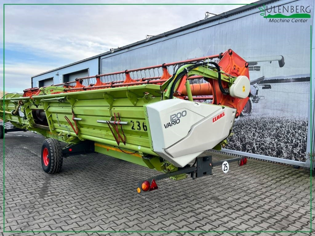 Harvester attachment Claas Vario 1200 + wózek transportowy: picture 5