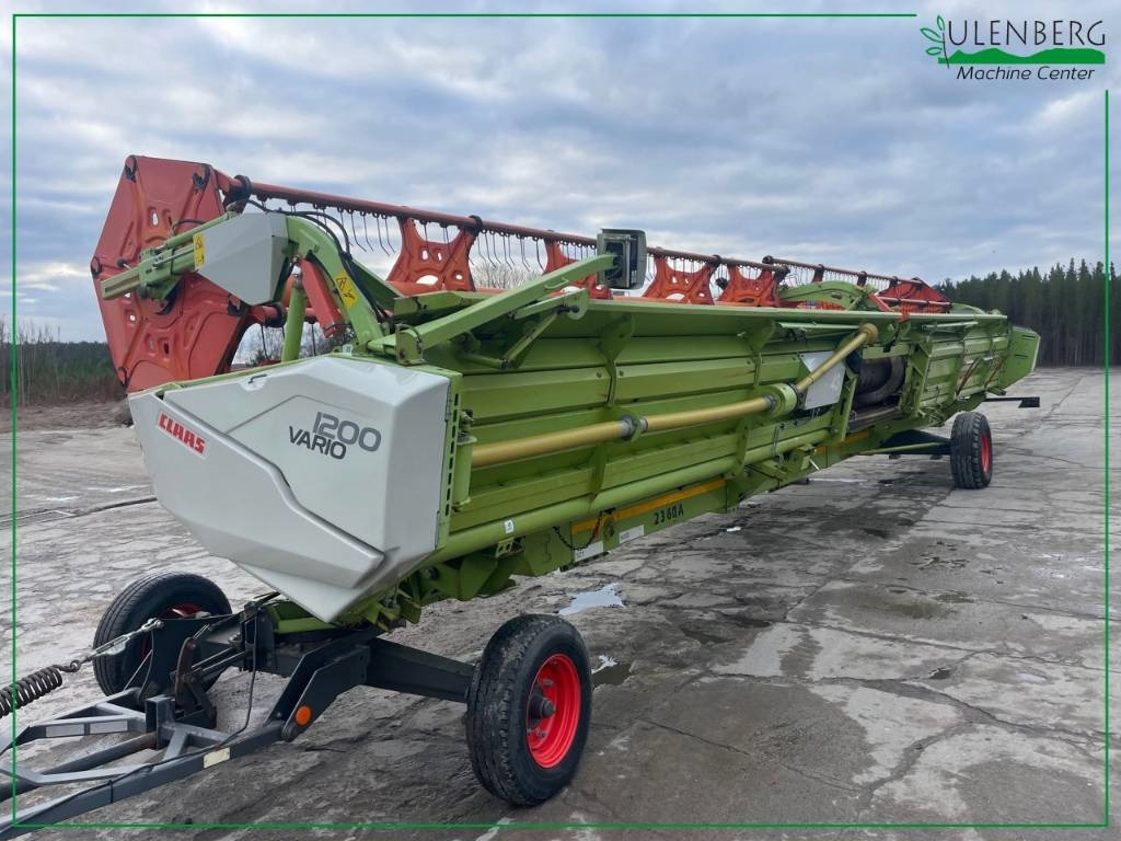 Harvester attachment Claas Vario 1200 + wózek transportowy: picture 8