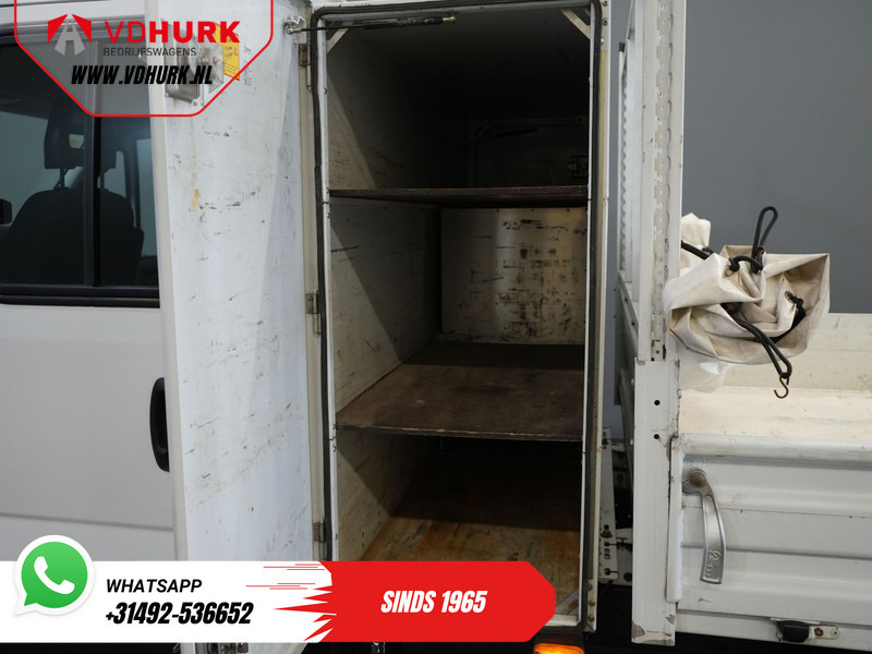 Flatbed van, Combi van Iveco Daily 35C14D 2.3 140 pk Aut. ZF DC Dubbel Cabine 6 Pers./ Kipper/ Pick Up/ Open Laadbak/ Kieper/ 3.5t Trekverm./ Dubbel Lucht/ Gev.Sto: picture 16