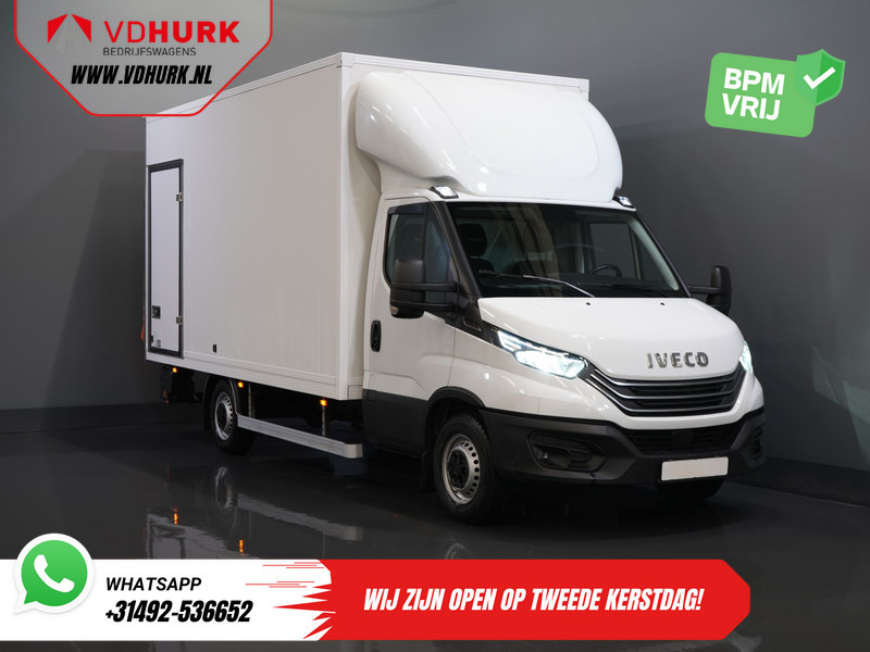 Iveco Daily 35S18HV 3.0 Aut. ZF BPM VRIJ! Bakwagen Laadklep/ LED/ Spoiler/ 3.5T Trekverm./ Gev.stoel/ Adapt.Cruise/ Navi/ Carplay/ Climate/ - Box van: picture 1 Iveco Daily 35S18HV 3.0 Aut. ZF BPM VRIJ! Bakwagen Laadklep/ LED/ Spoiler/ 3.5T Trekverm./ Gev.stoel/ Adapt.Cruise/ Navi/ Carplay/ Climate/ - Box van: picture 1
