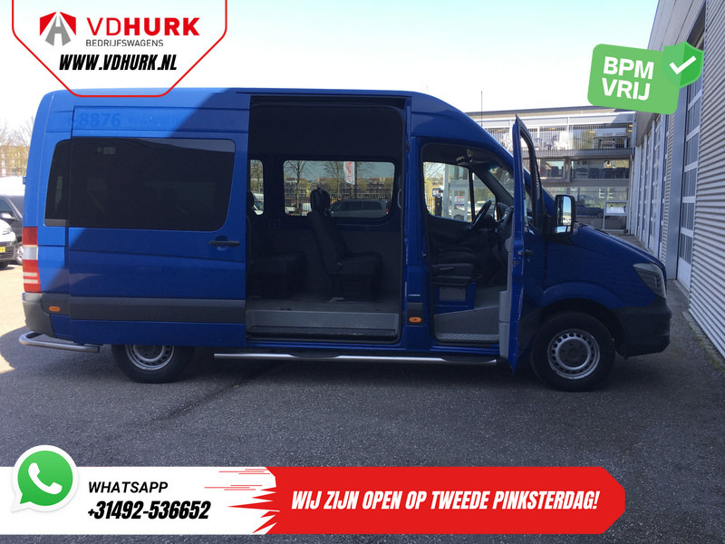 Minibus, Passenger van Mercedes-Benz Sprinter 213 2.2 CDI Aut. L2H2 €11.979 Incl. BTW, BPM Vrij EXPORT ONLY Rijdt Goed/ Combi/ 9 Persoons/ Kombi/ 9P/ Airco: picture 6