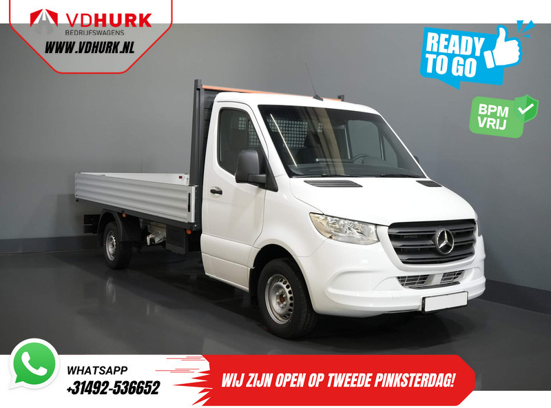 Mercedes-Benz Sprinter 317 CDI Aut. L3 Open laadbak/ 3.5t Trekverm./ MBUX/ 4.3m bak/ Stoelverw./ Cruise/ Trekhaak - Flatbed van: picture 1 Mercedes-Benz Sprinter 317 CDI Aut. L3 Open laadbak/ 3.5t Trekverm./ MBUX/ 4.3m bak/ Stoelverw./ Cruise/ Trekhaak - Flatbed van: picture 1