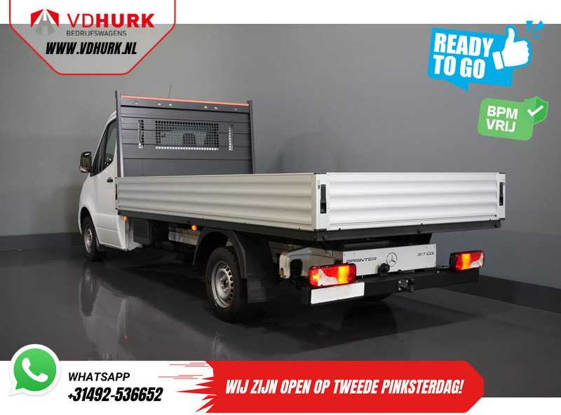 Mercedes-Benz Sprinter 317 CDI Aut. L3 Open laadbak/ 3.5t Trekverm./ MBUX/ 4.3m bak/ Stoelverw./ Cruise/ Trekhaak - Flatbed van: picture 2 Mercedes-Benz Sprinter 317 CDI Aut. L3 Open laadbak/ 3.5t Trekverm./ MBUX/ 4.3m bak/ Stoelverw./ Cruise/ Trekhaak - Flatbed van: picture 2