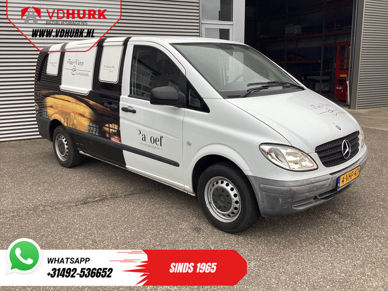 Mercedes-Benz Vito 109 CDI EXPORT ONLY NL Auto/ APK 07-2026/ Camera/ 3 Pers./ Trekhaak - Small van: picture 1 Mercedes-Benz Vito 109 CDI EXPORT ONLY NL Auto/ APK 07-2026/ Camera/ 3 Pers./ Trekhaak - Small van: picture 1