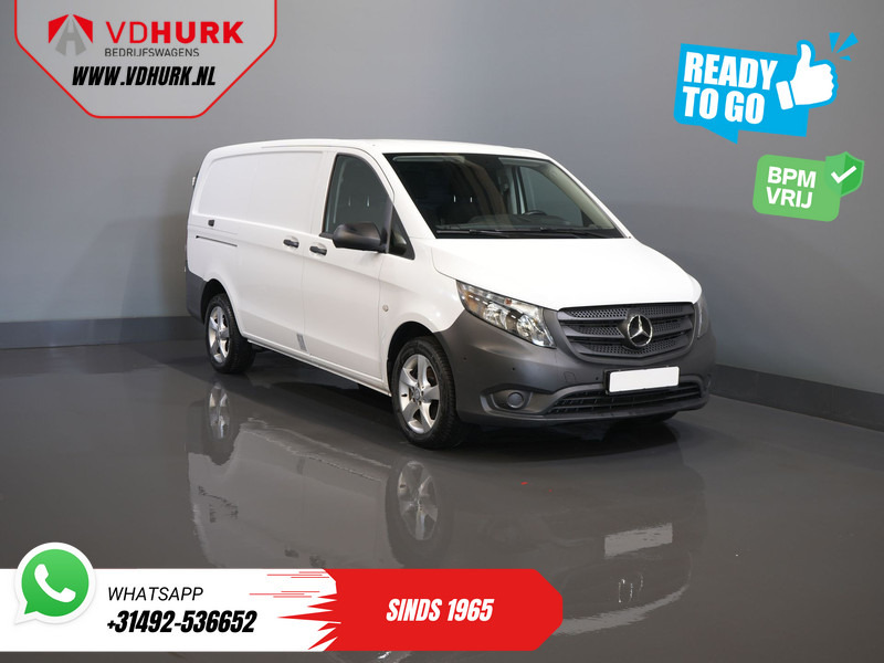 Mercedes-Benz Vito 114 CDI L2 BPM VRIJ! 270gr. Deuren/ Stoelverw./ Navi/ Carplay/ PDC/ Cruise/ Airco - Small van: picture 1 Mercedes-Benz Vito 114 CDI L2 BPM VRIJ! 270gr. Deuren/ Stoelverw./ Navi/ Carplay/ PDC/ Cruise/ Airco - Small van: picture 1