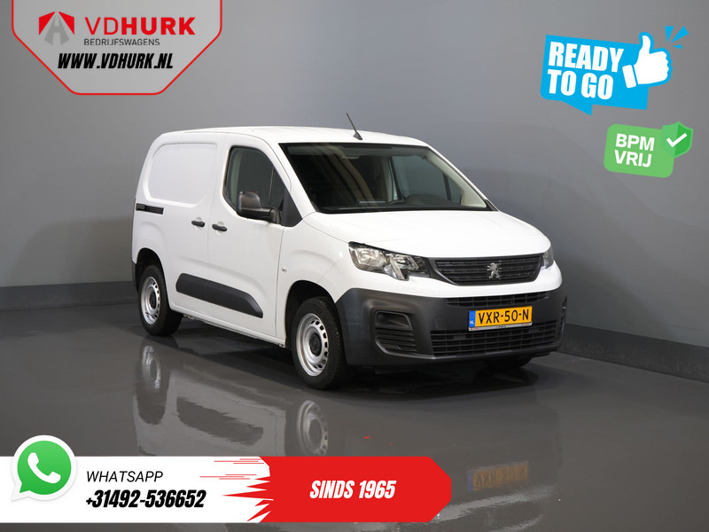 Peugeot Partner 1.5 HDi 100 pk BPM VRIJ Ready2Go 3Pers./ Carplay/ Airco/ Cruise/ Camera/ PDC - Small van: picture 1 Peugeot Partner 1.5 HDi 100 pk BPM VRIJ Ready2Go 3Pers./ Carplay/ Airco/ Cruise/ Camera/ PDC - Small van: picture 1