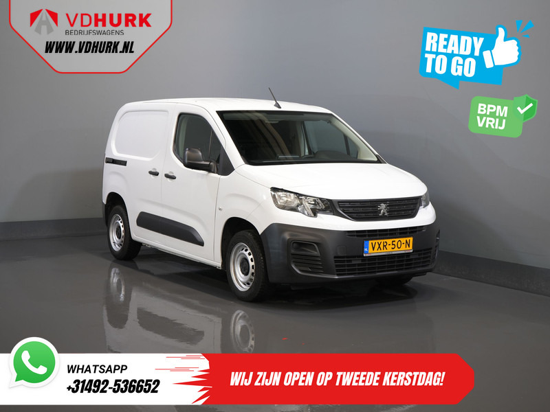 Peugeot Partner 1.5 HDi 100 pk BPM VRIJ Ready2Go 3Pers./ Carplay/ Airco/ Cruise/ Camera/ PDC - Small van: picture 1 Peugeot Partner 1.5 HDi 100 pk BPM VRIJ Ready2Go 3Pers./ Carplay/ Airco/ Cruise/ Camera/ PDC - Small van: picture 1