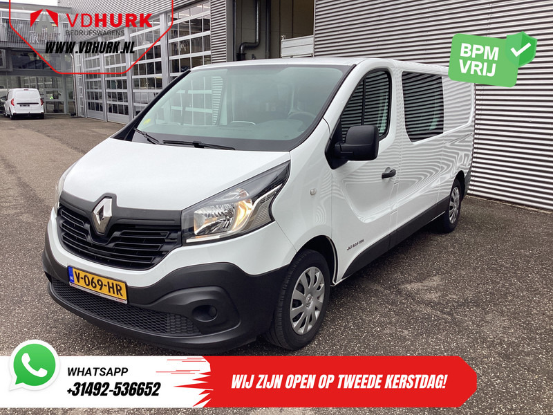 Small van, Combi van Renault Trafic 1.6 dCi 125 pk E6 L2 DC Dubbel Cabine BPM VRIJ NL Auto/ Camera/ Cruise/ Navi/ Airco/ Trekhaak: picture 7