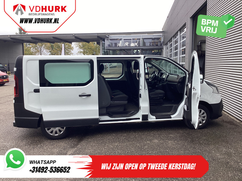 Small van, Combi van Renault Trafic 1.6 dCi 125 pk E6 L2 DC Dubbel Cabine BPM VRIJ NL Auto/ Camera/ Cruise/ Navi/ Airco/ Trekhaak: picture 6