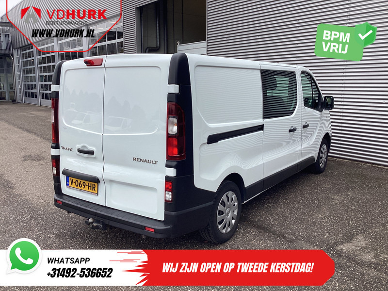 Small van, Combi van Renault Trafic 1.6 dCi 125 pk E6 L2 DC Dubbel Cabine BPM VRIJ NL Auto/ Camera/ Cruise/ Navi/ Airco/ Trekhaak: picture 13