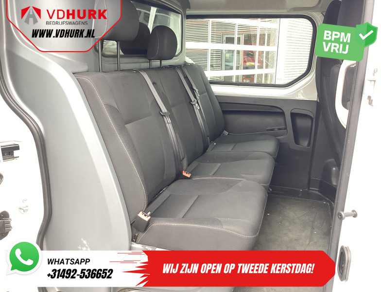 Small van, Combi van Renault Trafic 1.6 dCi 125 pk E6 L2 DC Dubbel Cabine BPM VRIJ NL Auto/ Camera/ Cruise/ Navi/ Airco/ Trekhaak: picture 9