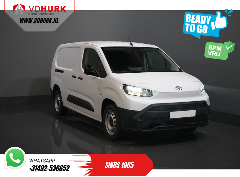 Toyota PROACE CITY 1.5 130 pk Aut. L2 BPM VRIJ! LED/ Virtual Cockpit/ 3 pers./ Carplay/ Camera/ Climate/ PDC/ Cruise - Small van: picture 1 Toyota PROACE CITY 1.5 130 pk Aut. L2 BPM VRIJ! LED/ Virtual Cockpit/ 3 pers./ Carplay/ Camera/ Climate/ PDC/ Cruise - Small van: picture 1