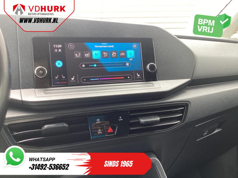 Small van Volkswagen Caddy Cargo 2.0 TDI 125 pk DSG Aut. Style BPM VRIJ! LED/ Adapt.Cruise/ Standkachel/ Stoelverw./ Carplay/ Camera/ PDC/ LMV/ Trekhaak/ Airco: picture 13