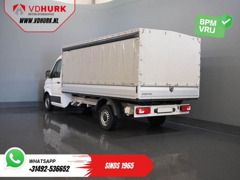 Volkswagen Crafter 35 2.0 TDI 180 pk DSG Aut. BPM VRIJ! 430x203 Open laadbak/ Schuifzeil/ Huif/ Climate/ Adapt. Cruise/ Camera/ Carplay - Flatbed van: picture 2 Volkswagen Crafter 35 2.0 TDI 180 pk DSG Aut. BPM VRIJ! 430x203 Open laadbak/ Schuifzeil/ Huif/ Climate/ Adapt. Cruise/ Camera/ Carplay - Flatbed van: picture 2