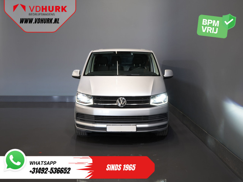 Small van Volkswagen Transporter 2.0 TDI 140 pk DSG Aut. L2 Highline BPM VRIJ! LED/ 2x schuifdeur/ Stoelverw./ Standkachel/ Riem V.V/ Sidebars/ 18''LMV/ Camera/: picture 7
