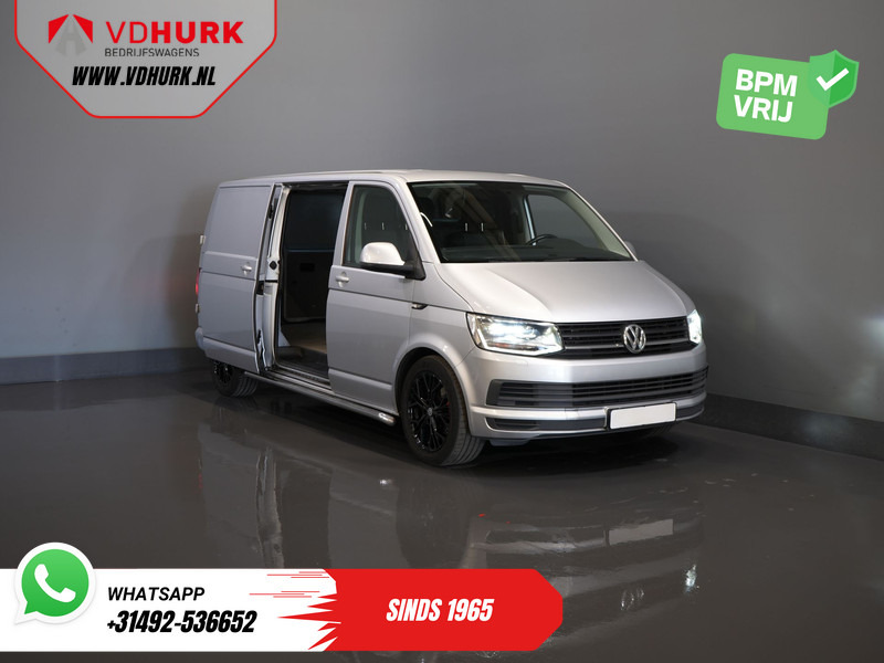 Small van Volkswagen Transporter 2.0 TDI 140 pk DSG Aut. L2 Highline BPM VRIJ! LED/ 2x schuifdeur/ Stoelverw./ Standkachel/ Riem V.V/ Sidebars/ 18''LMV/ Camera/: picture 9