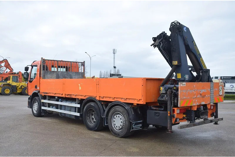 Renault Premium 410 - Dropside/ Flatbed truck, Crane truck: picture 3 Renault Premium 410 - Dropside/ Flatbed truck, Crane truck: picture 3