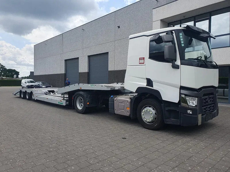 VS MONT VSAT02 -Belgische Trailer - Truck transporter - Autotransporter semi-trailer: picture 5 VS MONT VSAT02 -Belgische Trailer - Truck transporter - Autotransporter semi-trailer: picture 5